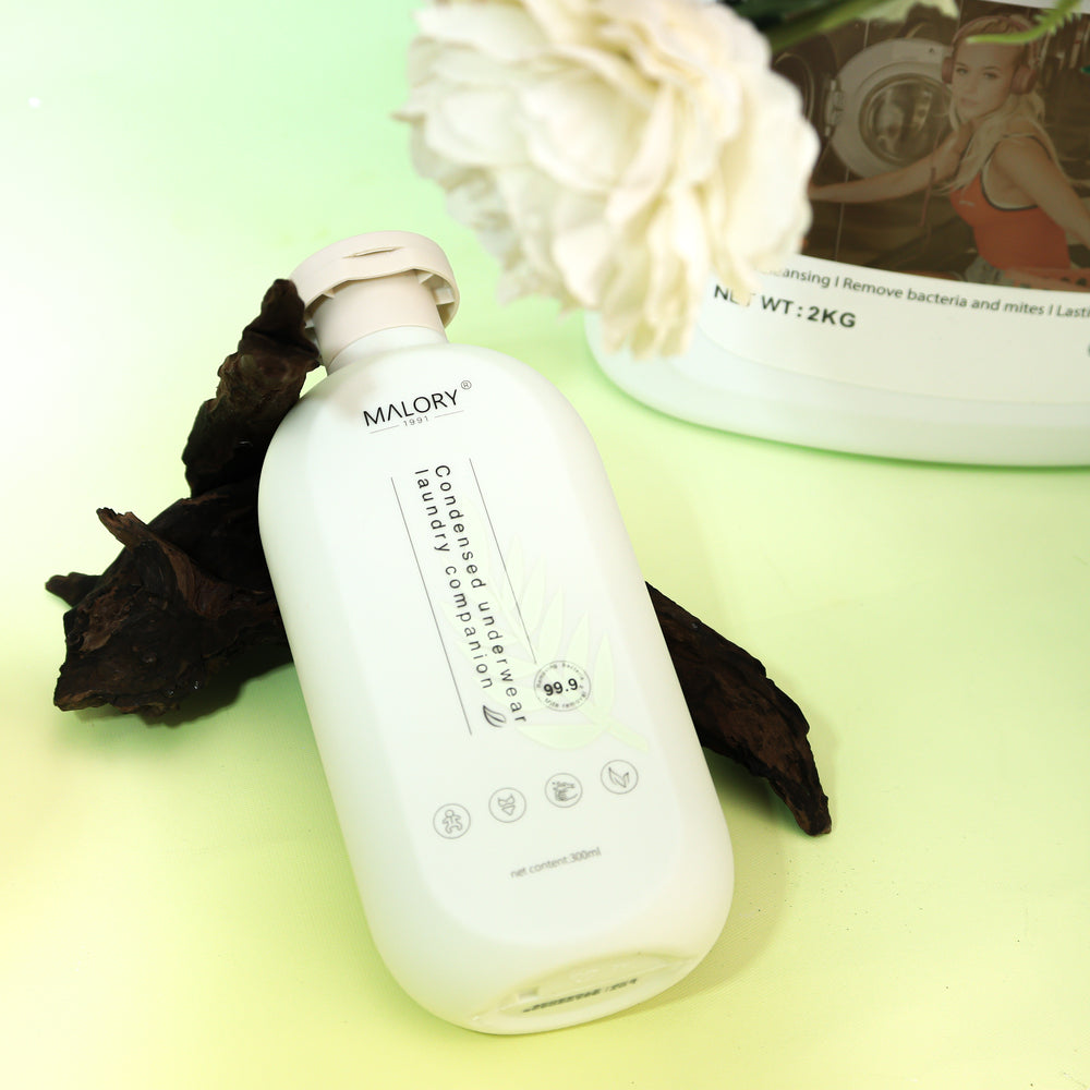 MALORY Laundry Liquid Combo with decorated background three