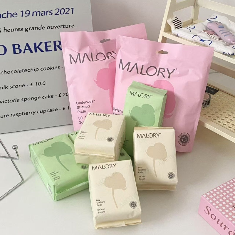 MALORY New 7-Piece Sanitary Napkin Set — All-Day Comfort
