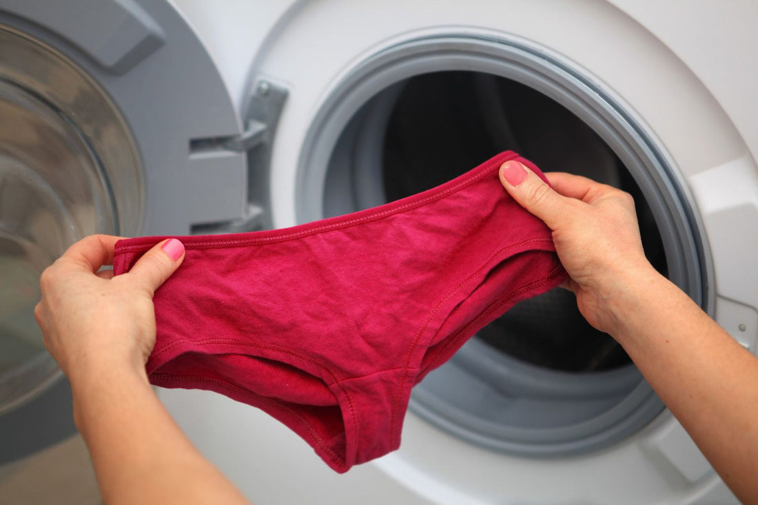 wash the underwear with malory condensed underwear laundry detergent