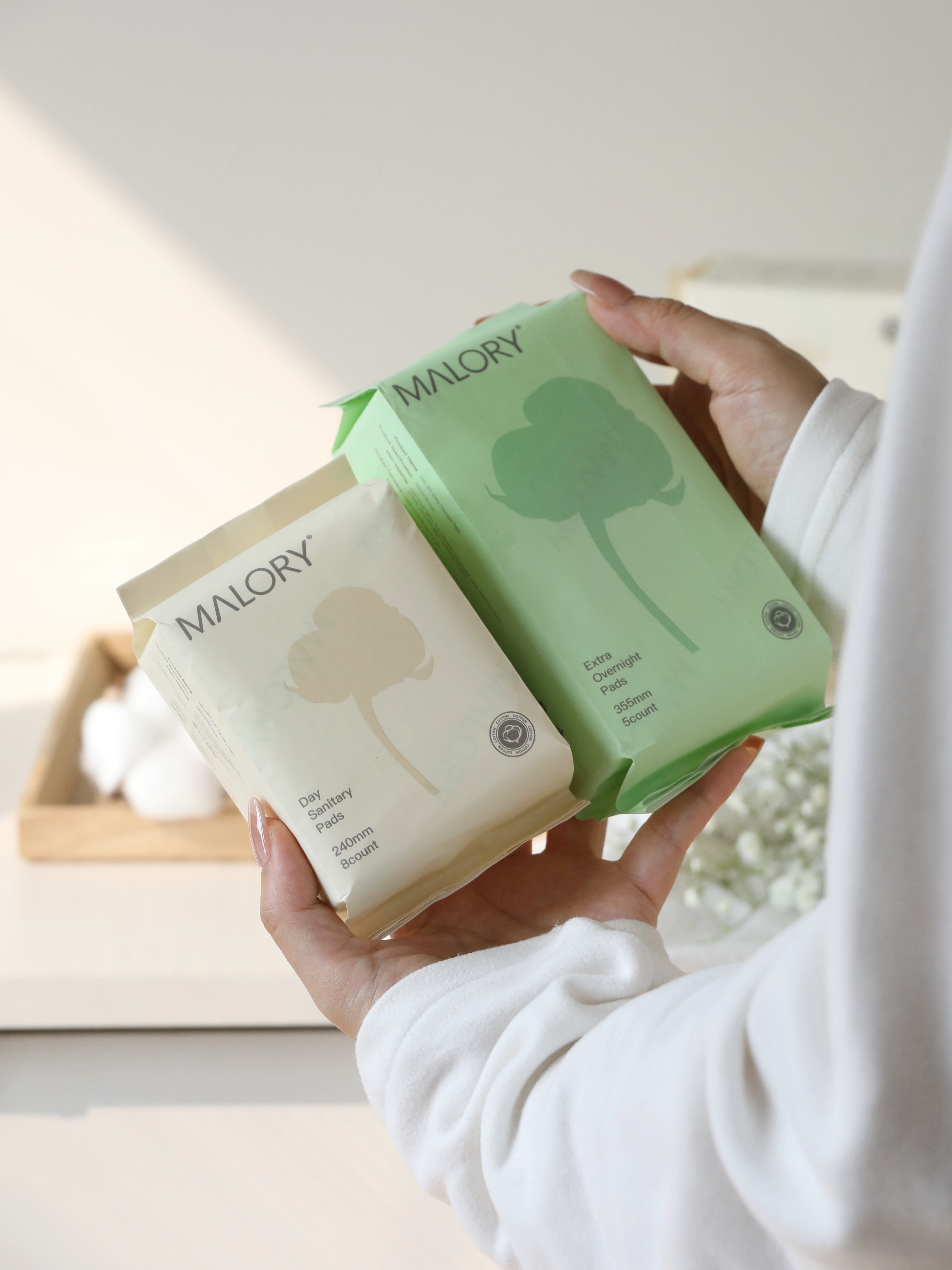 New Sanitary Pods – MALORY