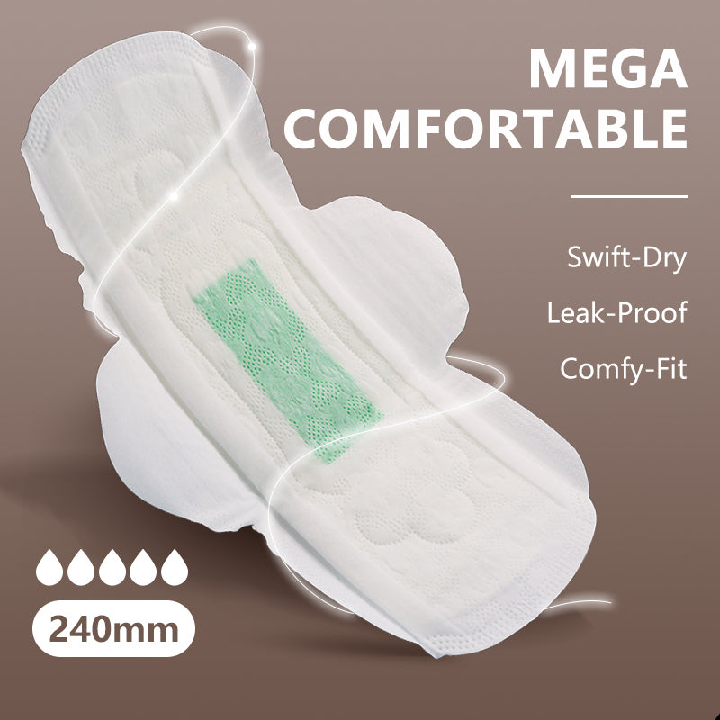 MALORY Ultra Thin Day Sanitary Pads with Wings