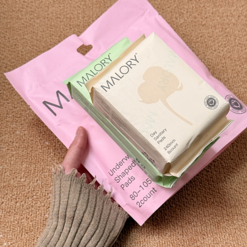 MALORY New 7-Piece Sanitary Napkin Set — All-Day Comfort