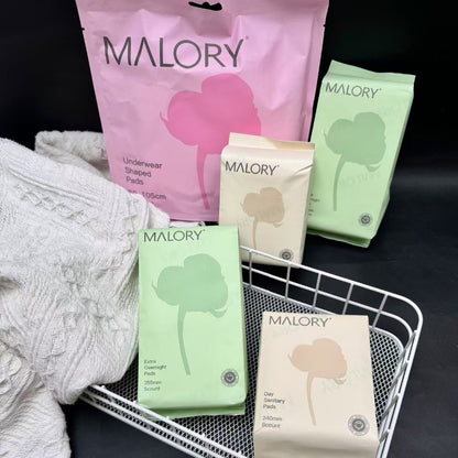 MALORY New 7-Piece Sanitary Napkin Set — All-Day Comfort