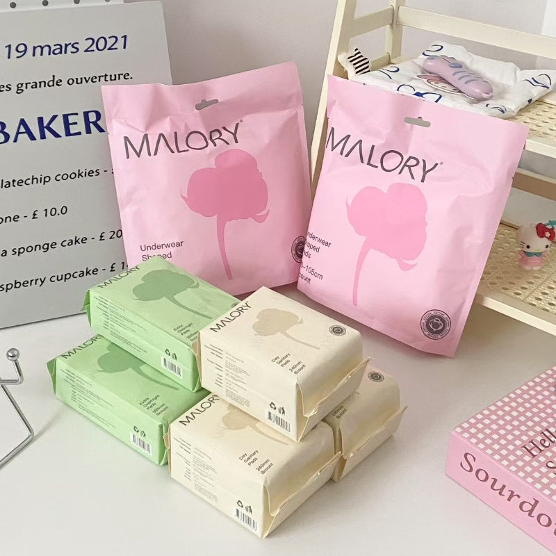 MALORY New 7-Piece Sanitary Napkin Set — All-Day Comfort